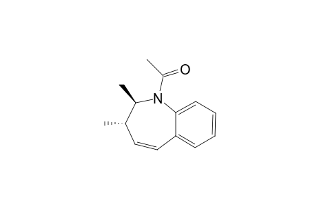 (2R*,3R*)-1-ACETYL-2,3-DIMETHYL-2,3-DIHYDRO-1H-BENZO-[B]-AZEPIN