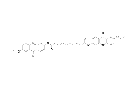 ALPHA'',OMEGA''-DIAMIDOACETYL-6,6'-BIS-(2-ETHOXY-9-AMINO-ACRIDINE)