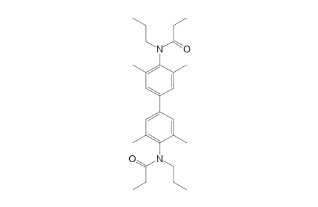 n-Propyl-N-(3,3',5,5'-tetramethyl-4'-[propionyl(propyl)amino][1,1'-biphenyl]-4-yl)propanamide