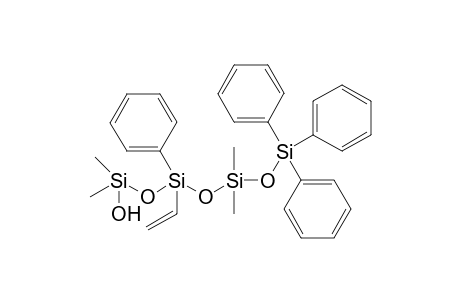 1-hydroxy-1,1,5,5-tetramethyl-3,7,7,7-tetraphenyl-3-vinyltetrasiloxane