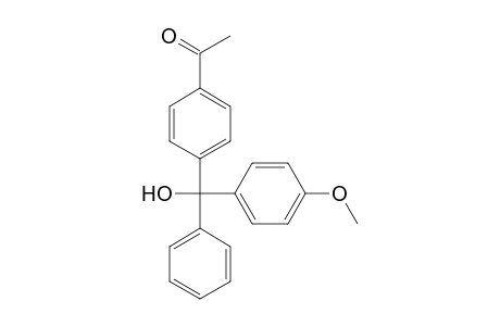 (4-Acetyl-phenyl)-(4-anisyl)-phenyl-methanol