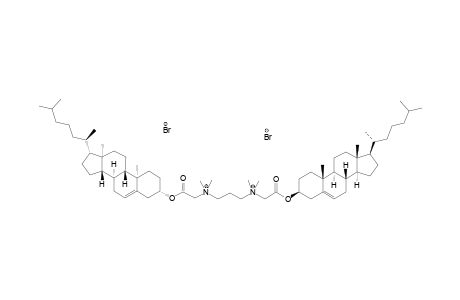 TRIMETHYLENE-1,3-BIS-(N,N'-DIMETHYL-N,N'-3-BETA-ACETATE-CHOLEST-5-ENE)-AMMONIUM-DIBROMIDE