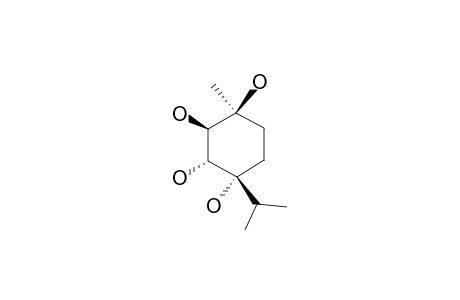 (-)-(1R*,2S*,3S*,4S*)-1,2,3,4-TETRAHYDROXY-P-MENTHANE