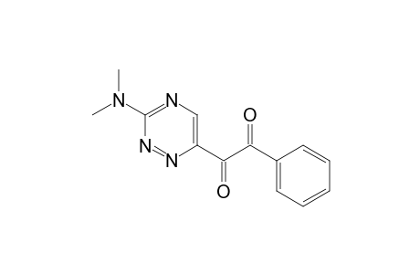 1-[3-(dimethylamino)-1,2,4-triazin-6-yl]-2-phenyl-ethane-1,2-dione