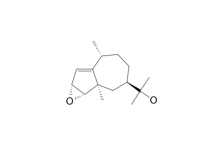 (3-R*,4-S*,5-R*,7-R*,10-R*)-3,4-EPOXY-11-HYDROXY-1-PSEUDOGUAIENE