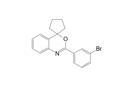 2-(m-Bromophenyl)spiro[3,1-benzoxazine-4,1'-cyclopentane]