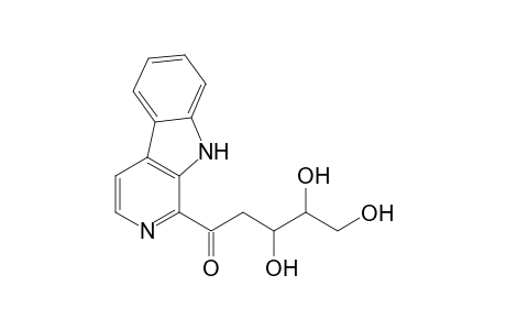 1-(9H-$b-carbolin-1-yl)-3,4,5-trihydroxy-pentan-1-one