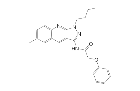 N-(1-butyl-6-methyl-1H-pyrazolo[3,4-b]quinolin-3-yl)-2-phenoxyacetamide