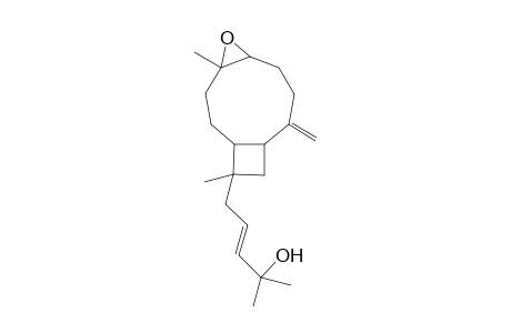 4,5-Epoxy-isoxeniaphyllenol