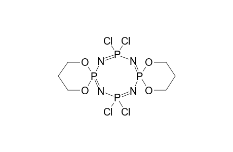 4,4,8,8-TETRACHLORO-2,2:6,6-BIS(1,3-PROPYLENEDIOXY)CYCLOTETRAPHOSPHAZATETRAENE