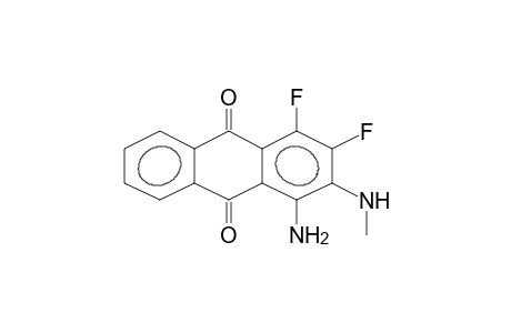 1-AMINO-2-METHYLAMINO-3,4-DIFLUOROANTHRAQUINONE