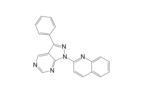 3-Phenyl-1-(quinolin-2-yl)-1H-pyrazolo[3,4-d]pyrimidine