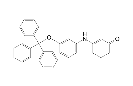 3-(3'-TRIPHENYLMETHYLOXYANILINO)-CYCLOHEX-2-EN-1-ONE