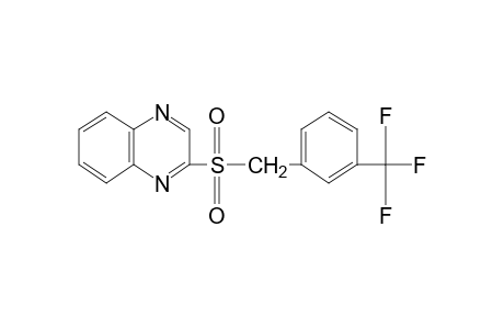 2-{[m-(TRIFLUOROMETHYL)BENZYL]SULFONYL}QUINOXALINE