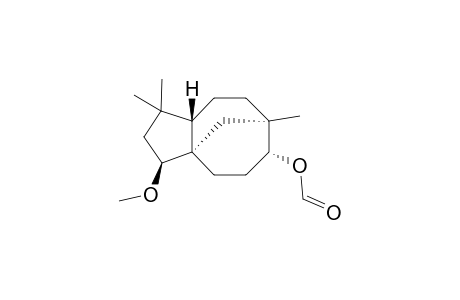 9.alpha.-Formyloxy-2.beta.-methoxyclovane