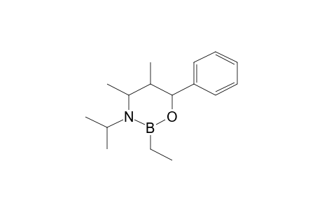 2-Ethyl-3-isopropyl-4,5-dimethyl-6-phenyl-1,3,2-oxazaborinane