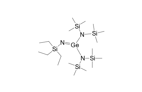 bis[bis(trimethylsilyl)amino](triethylsilylimino)germane