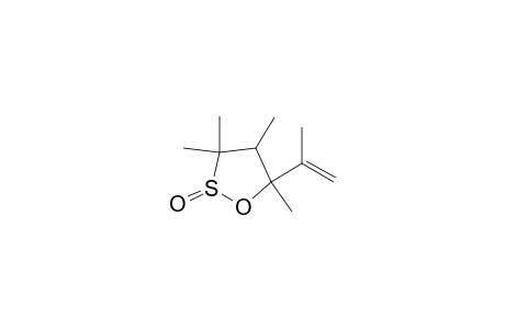 5-Isopropenyl-3,3,4,5-tetramethyl-1,2-oxathiolane 2-oxide