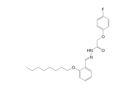 2-(4-fluoranylphenoxy)-N-[(E)-(2-octoxyphenyl)methylideneamino]ethanamide