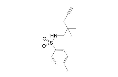 N-(2,2-dimethylpent-4-ynyl)-4-methylbenzenesulfonamide