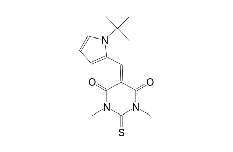 5-[(1-tert-butyl-1H-pyrrol-2-yl)methylene]-1,3-dimethyl-2-thioxodihydro-4,6(1H,5H)-pyrimidinedione