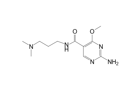 2-amino-N-[3-(dimethylamino)propyl[-4-methoxy-5-pyrimidinecarboxamide