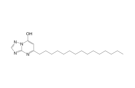 5-pentadecyl-s-triazolo[1,5-a]pyrimidin-7-ol