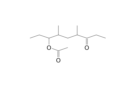 (ERYTHRO)-SERRICORNIN-ACETATE;7-ACETOXY-4,6-DIMETHYL-3-ONE;NATURAL