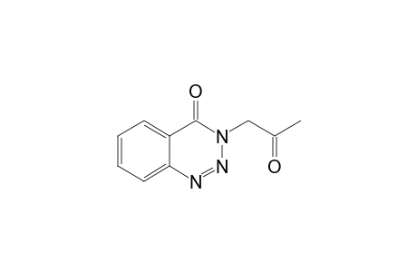 1,2,3-Benzotriazin-4(3H)-one, 3-(2-oxopropyl)-