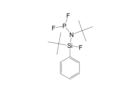 [TERT.-BUTYL-(TERT.-BUTYLFLUOROPHENYLSILYL)-AMINO]-DIFLUOROPHOSPHANE