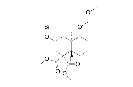 DIMETHYL-(3-ALPHA,4A-ALPHA,5-ALPHA,8A-BETA)-5-METHOXYMETHYLOXY-4A-METHYL-3-TRIMETHYLSILYLOXYDECAHYDRONAPHTHALENE-1,1-DICARBOXYLATE