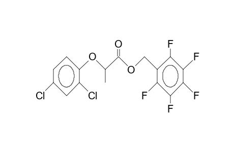 2-(2,4-Dichlorophenoxy)propanoic acid, pentafluorobenzyl ester