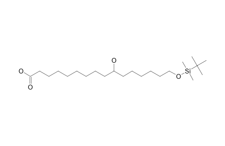 16-(TERT.-BUTYLDIMETHYLSILYLOXY)-10-HYDROXYHEXADECANOIC-ACID