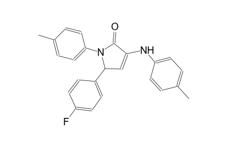 2H-pyrrol-2-one, 5-(4-fluorophenyl)-1,5-dihydro-1-(4-methylphenyl)-3-[(4-methylphenyl)amino]-