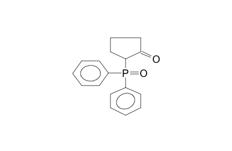 2-(Diphenylphosphinoyl)cyclopentanone