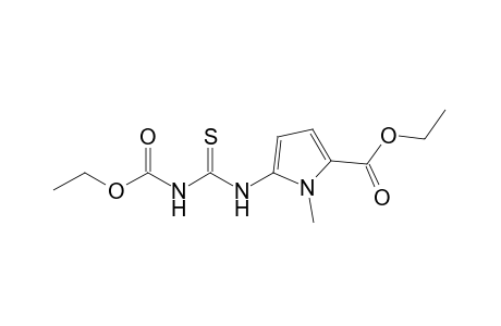 5-(3-carboxy-2-thioureido)-1-methylpyrrole-2-carboxylic acid, diethyl ester