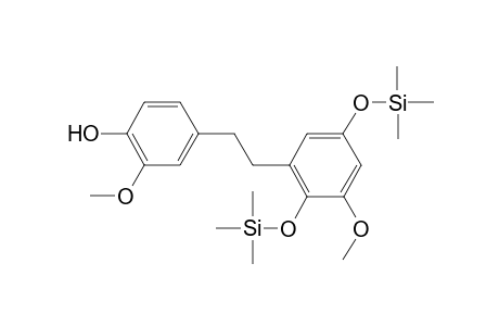 2,5-Ditrimethylsiloxy)-4'-hydroxy-3,3'-dimethoxydiphenylethane