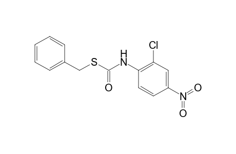 (2-Chloro-4-nitrophenyl)thiocarbamic acid, S-benzyl ester