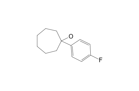 1-(p-fluorophenyl)cycloheptanol