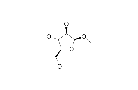 Methyl.beta.-L-arabinofuranoside