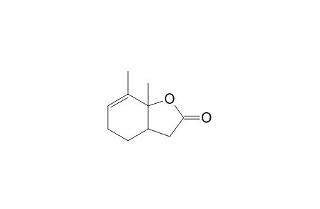 7,7a-Dimethyl-3a,4,5,7a-tetrahydro-3H-benzofuran-2-one