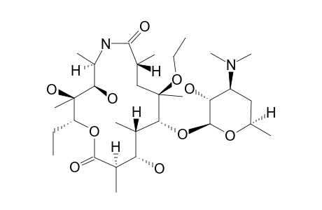 6-O-ETHYL-3-O-DECLADINOSYL-9A-AZA-9A-HOMOERYTHROMYCIN_A