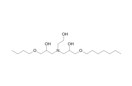 3-Butoxy-3'-heptyloxy-1,1'-(2-hydroxy-ethylimino)di-2-propanol