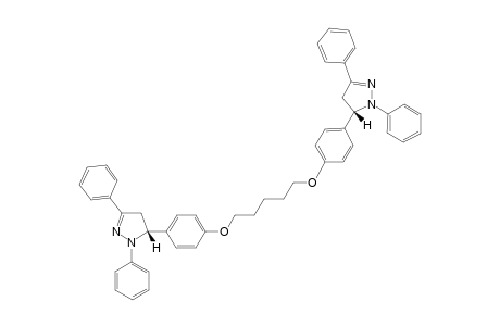 1,5-BIS-[4-(1,3-DIPHENYL-4,5-DIHYDRO-1H-PYRAZOL-5-YL)-PHENOXY]-PENTANE