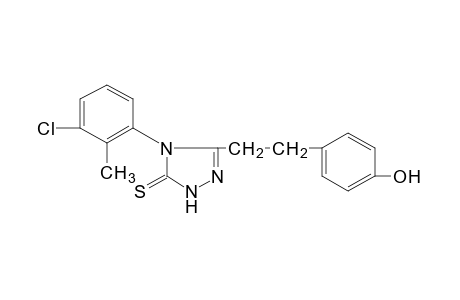 4-(3-chloro-o-tolyl)-3-(p-hydroxyphenethyl)-delta suqare-1,2,4-triazoline-5-thione