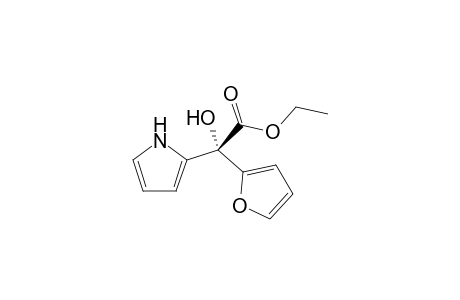 Ethyl 2-(furan-2-yl)-2-hydroxy-2-(1H-pyrrol-2-yl)acetate