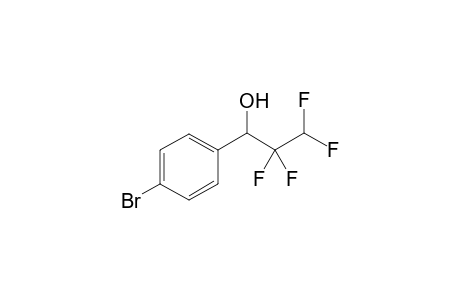 1-(4-Bromophenyl)-2,2,3,3-tetrafluoropropan-1-ol