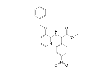 METHYL-N-(3-BENZYLOXY-2-PYRIDYL)-ALPHA-PARA-NITROPHENYLGLYCINATE