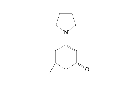 5,5-DIMETHYL-3-(1-PYRROLIDINYL)-2-CYCLOHEXEN-1-ON