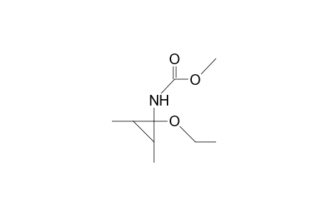 Methyl-N-(cis-2,3-dimethyl-1-ethoxy-cyclopropyl)-carbamate